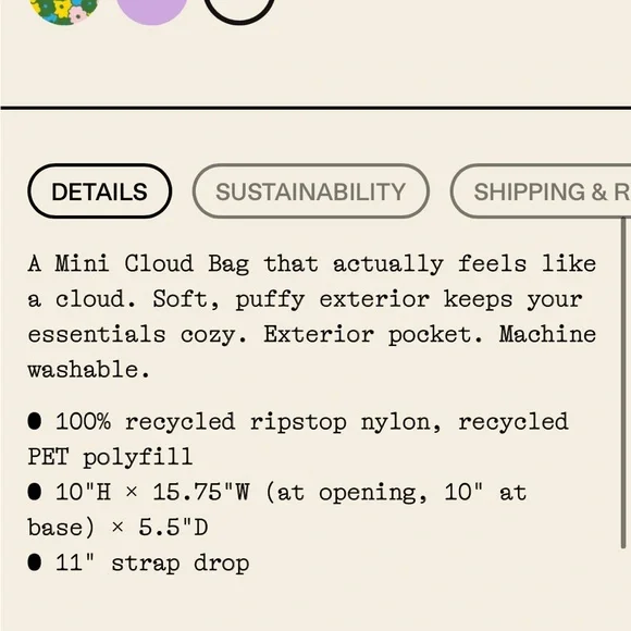 BAGGU Black Quilted Tote Bag - Picture 4 of 8